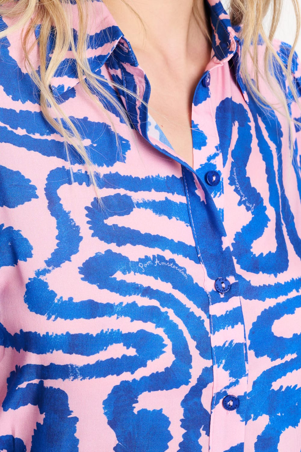 BLOUSE - Waves Pink