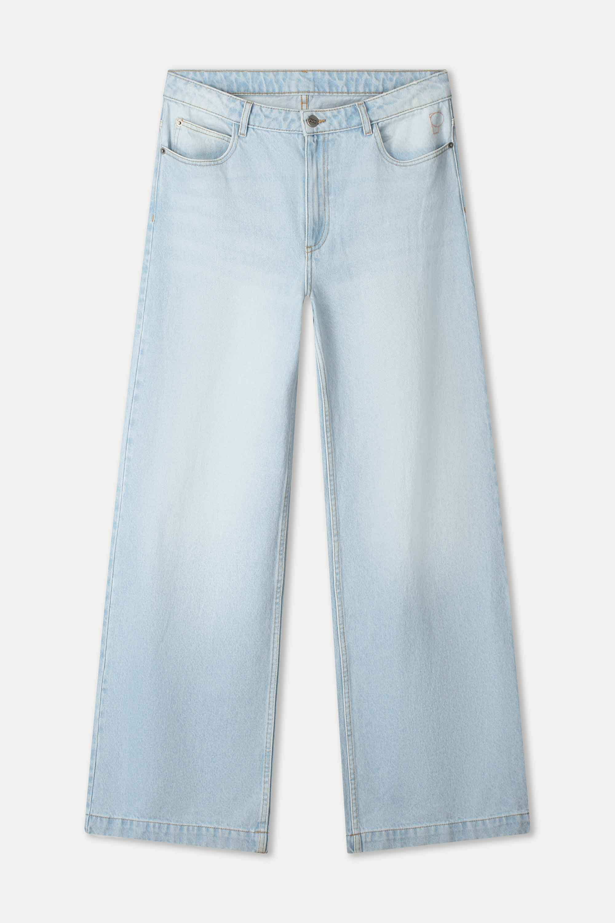 JEANS - Baggy Wideleg Light Blue