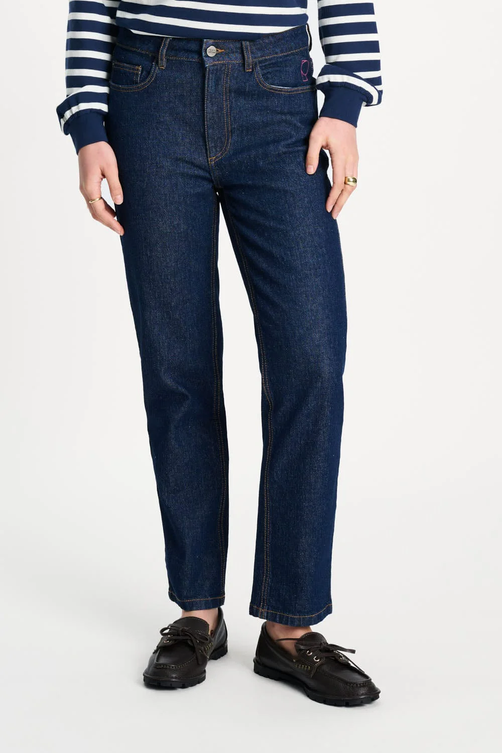 JEANS - Tapered Dark Blue