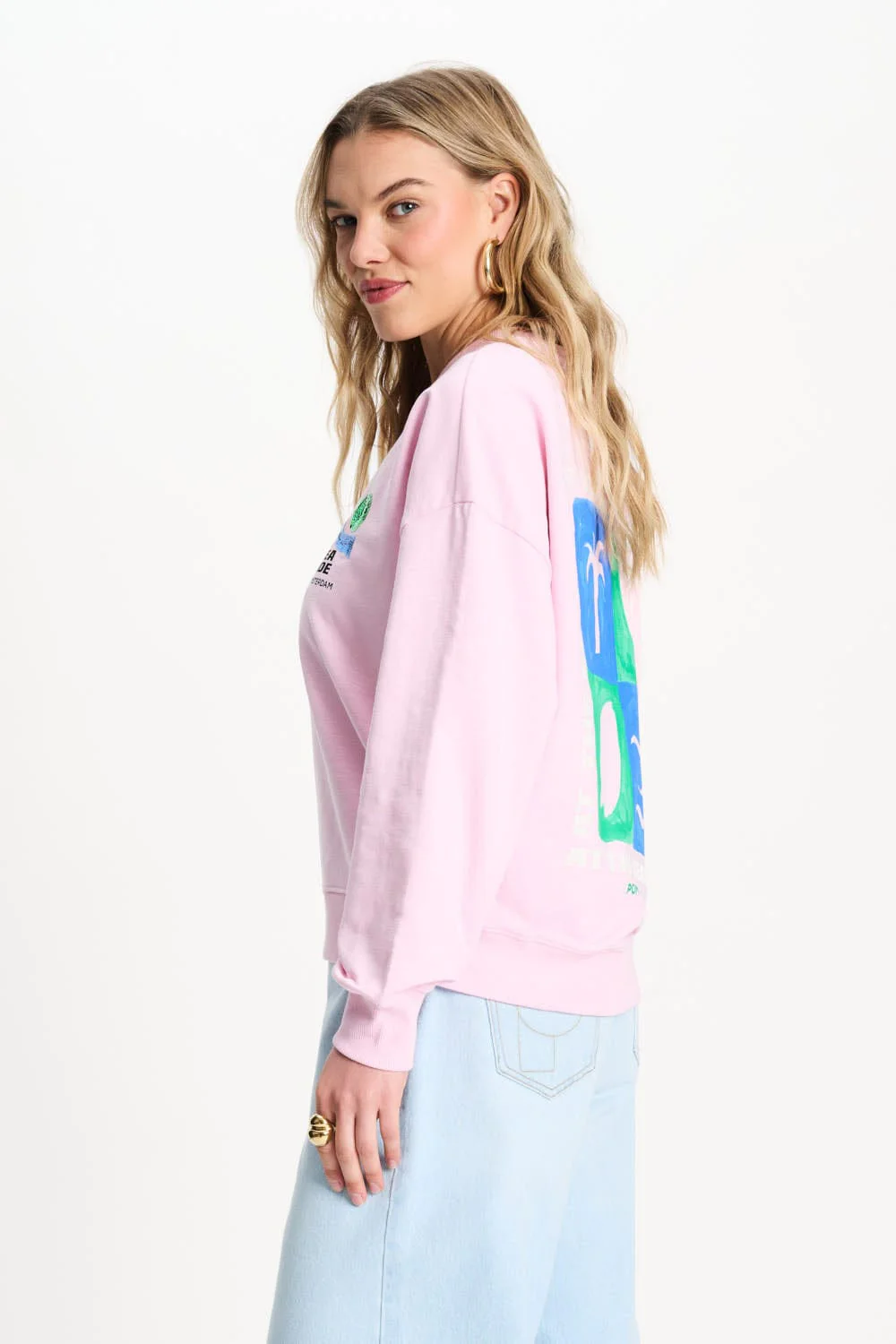 SWEATER - At The Seaside Pink