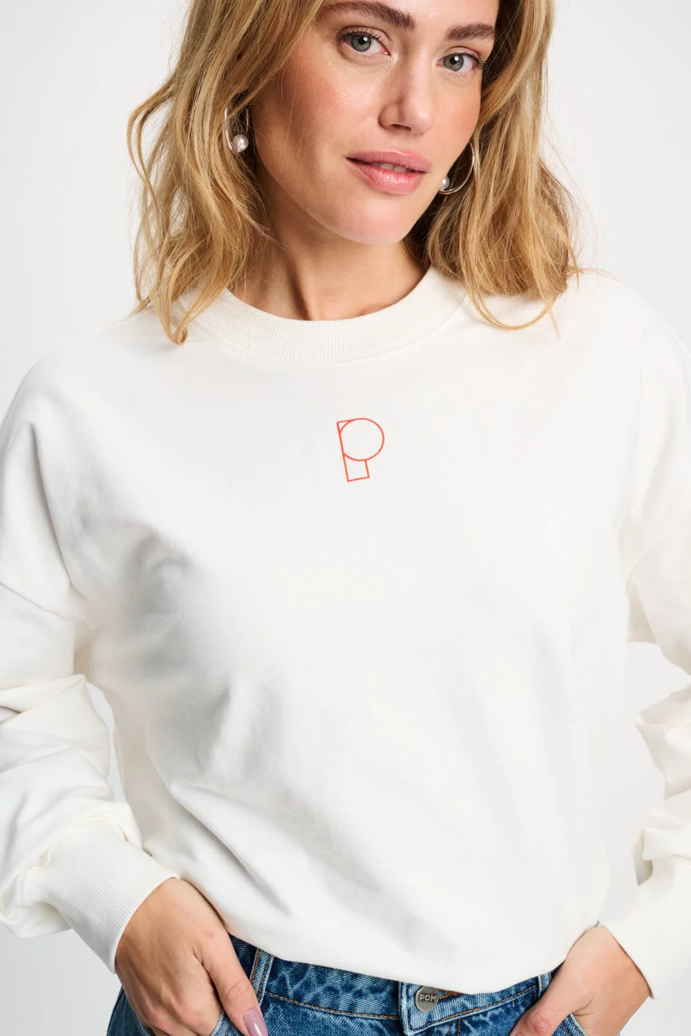 SWEATER - Matchpoint White