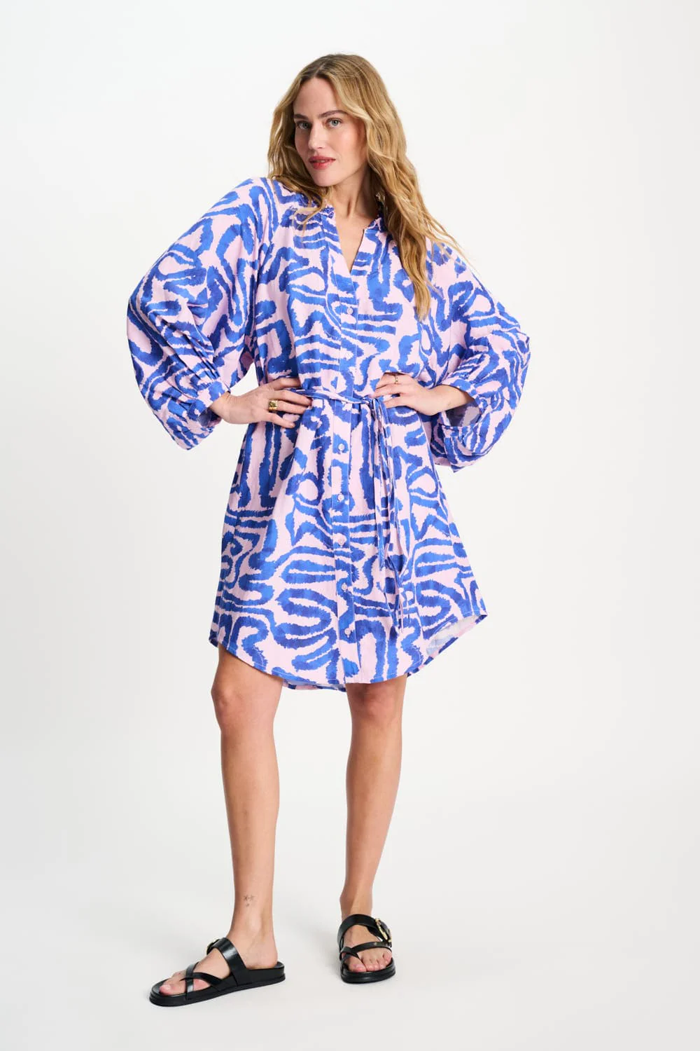 JURK - Waves Pink Linen