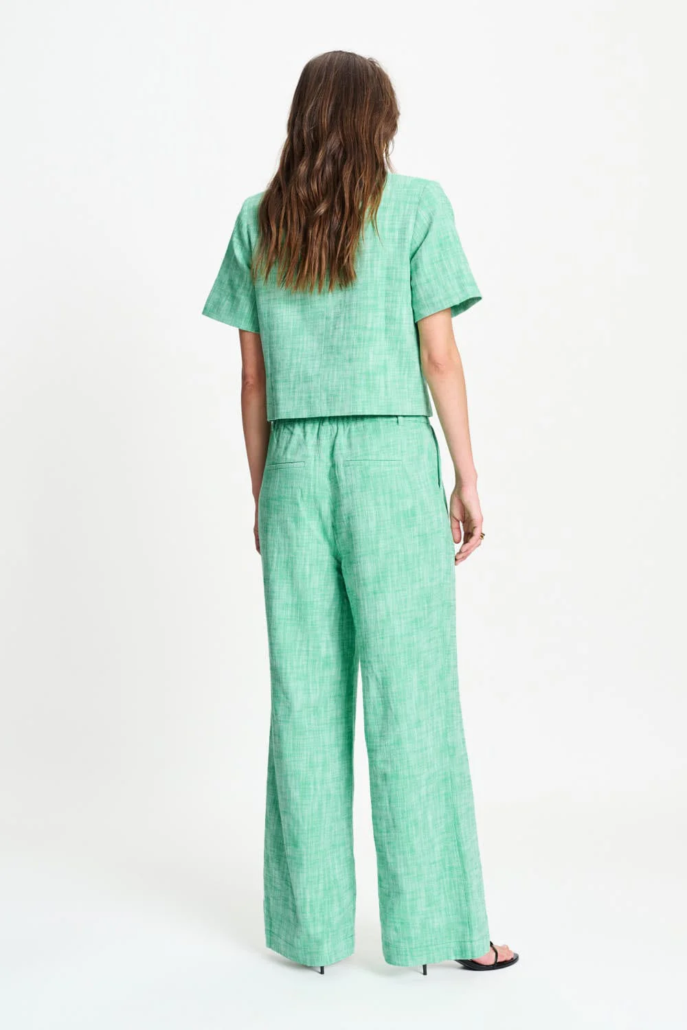 BROEK - Palm Green
