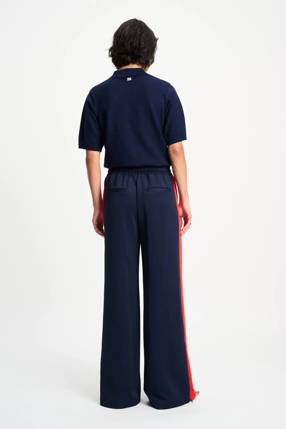 BROEK - Stripe Night Blue